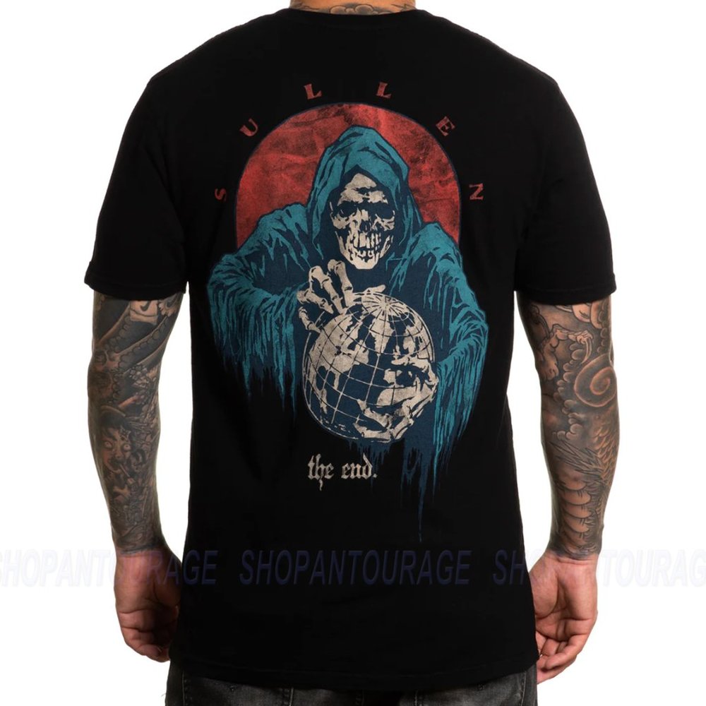 Sullen Art Collective The End Premium Fit SCM5159 Short Sleeve T-shirt For Men